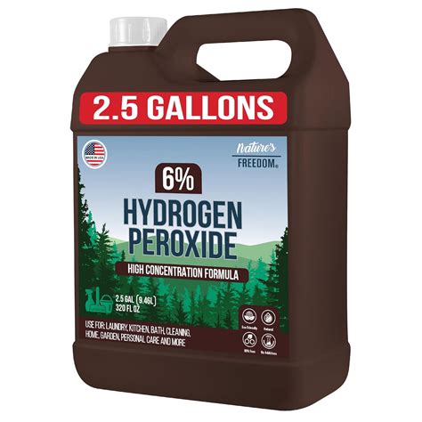 Nature's Freedom Nature's Freedom Hydrogen Peroxide 6% India | Ubuy