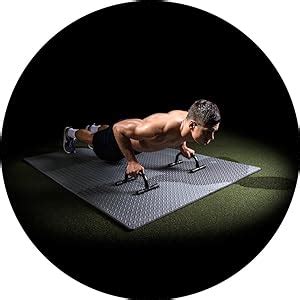 ProsourceFit Exercise Puzzle Mat 1/2" - Grey : Amazon.in: Sports ...