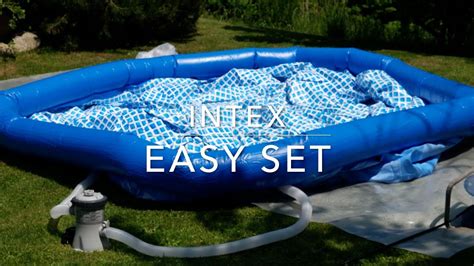 Installing Intex Easy Set Pool 的图像结果