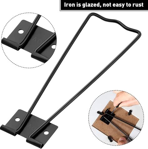 Buy 6 Pieces Black Easel Back Iron Picture Frame Easel Back Photo Frame ...