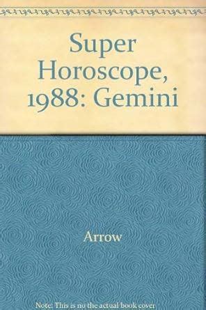 Gemini (Super Horoscope, 1988) : Arrow: Amazon.in: Books