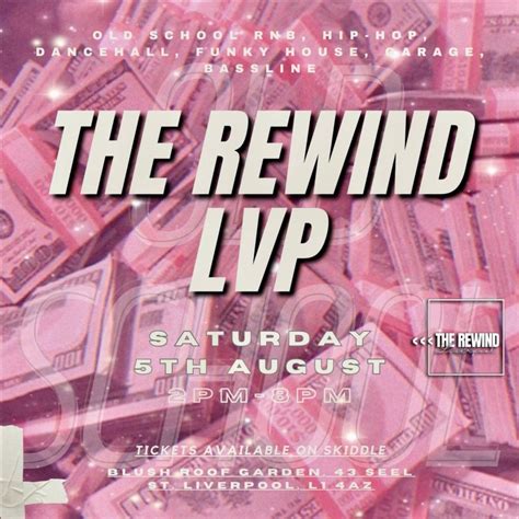 The Rewind LVP, Blush Rooftop Gardens, Liverpool, 5 August 2023 ...