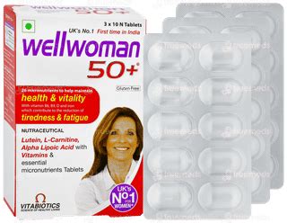 Wellwoman Plus 50 Mg Tablet 30 - Uses, Side Effects, Dosage, Price ...