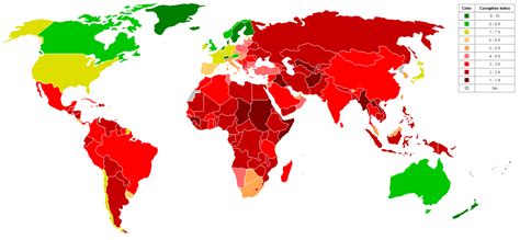 Corruption World Map 的图像结果
