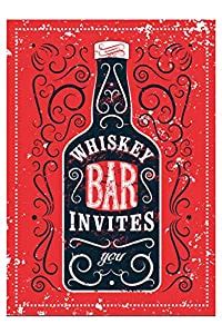 ISEE 360® Posters for Bar Decor Area Tv Room Wall Colorful Whiskey Bar ...