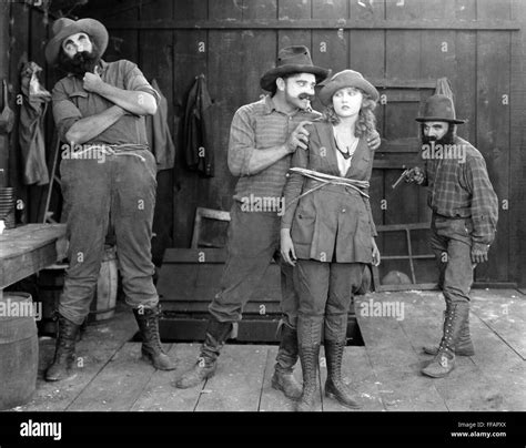 Silent movie villain hi-res stock photography and images - Alamy