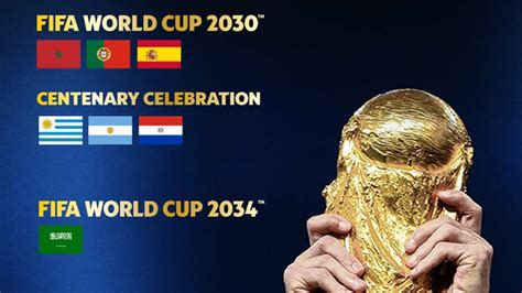 Saudi Arabia Named FIFA World Cup 2034 Host; Spain, Portugal And ...