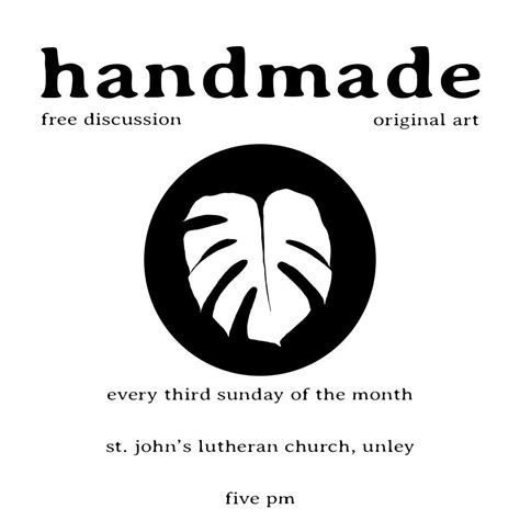 handmade - Pastor Adrian Kitson, St John's Lutheran Church, Unley ...
