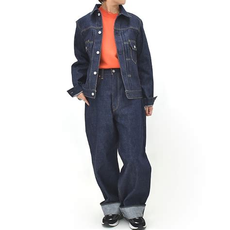 SCYE BASICS サイベーシックス Selvedge Denim Wide Leg Jeans セルヴィッチデニムワイドレッグジーンズ ...