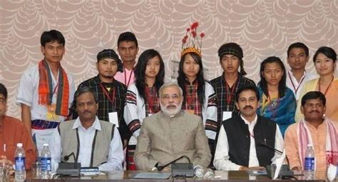 Students from North-East India visit Hon’ble CM