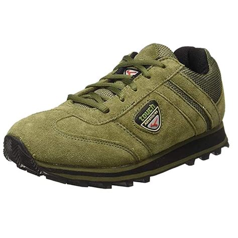 Buy Lakhani Men’s Shoes (Olive) Lightweight, Comfortable Running Shoes ...