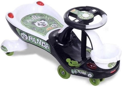 Toyzone Eco Panda Kids Magic Car/Swing Car Ride On(Multicolor) : Amazon ...