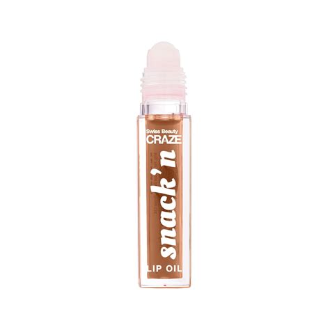 Buy SWISS BEAUTY Craze Snack'N Nourishing Lip Oil | With Vitamin E And ...