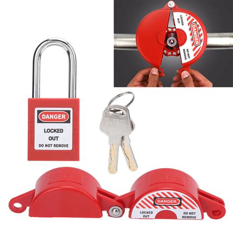 Valve Lockout Valve Safety Padlock Valve Lock Box | Ubuy India