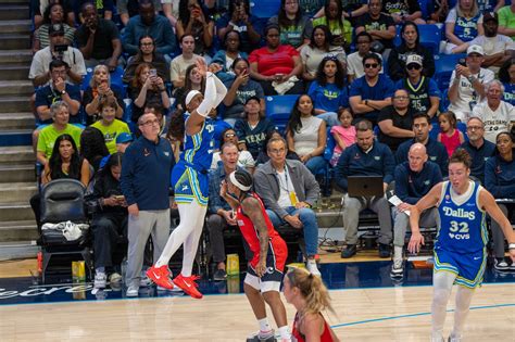 Dallas Wings Defeat Washington Mystics 92-69 at Home