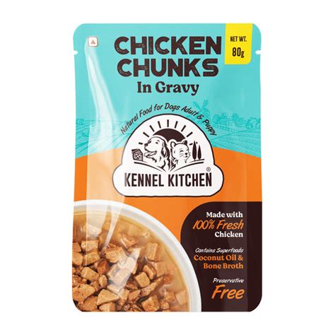 Puppy and Adult Wet Dog Food Chicken Chunks in Gravy – Home Style ...