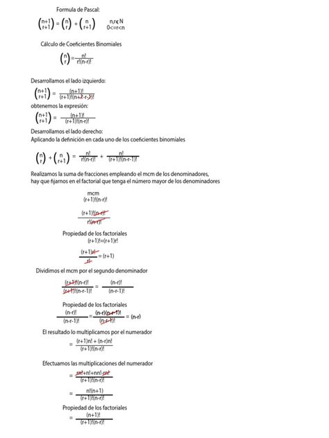 Image result for Pascal's Formula