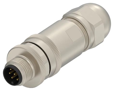 AMP - TE Connectivity 2351415-4 Sensor Connector PG9 M12 Male 8 ...