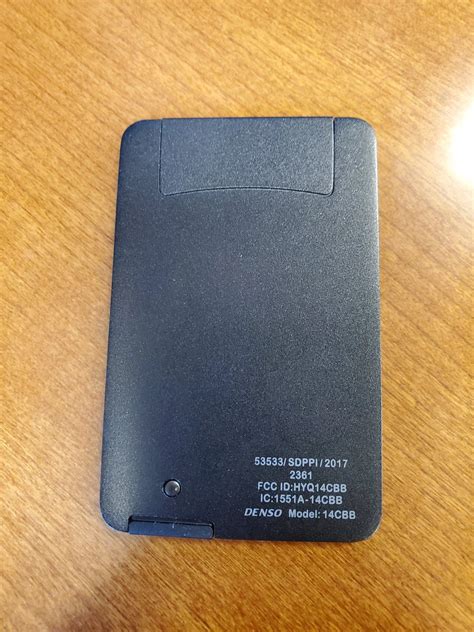 Lexus Credit Card Key Successfully programmed on 2016 LC #89904-53512 ...