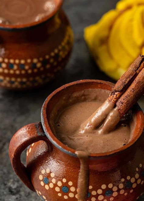 Champurrado is a sweet Mexican chocolate drink that's thick, creamy and ...
