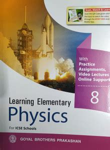 Learning Elementary Physics For Class -8 For ICSE School For ( 2020 ...