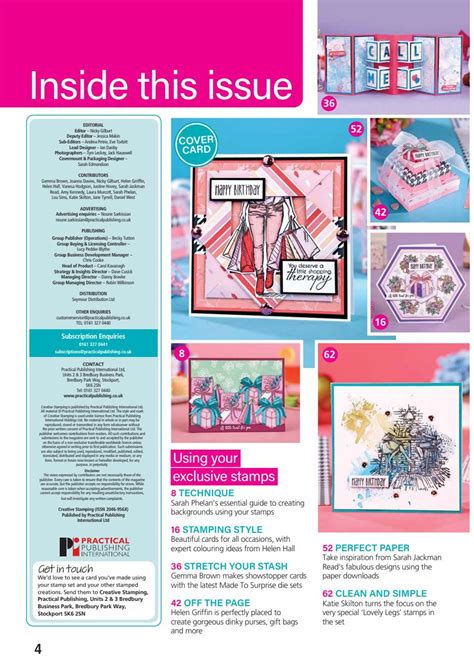 Creative Stamping Magazine Card Tutorials 的图像结果