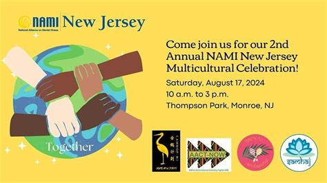Together - 2nd Annual NAMI NJ Multicultural Summer Celebrations, 1 ...