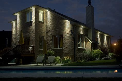 Exterior Outdoor Lighting in Hamilton | Gemstone Soffit Lighting