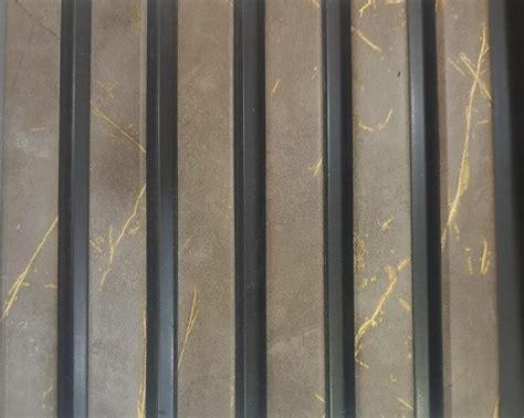 Marble Charcoal Fluted Louvers/Panels | 8 ft x 4 inch - 12 mm | C 34 ...
