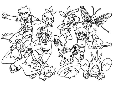 Printable Coloring Pages Pokemon