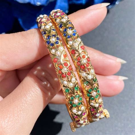 Bangles & Bracelets - Gold Plated Silver