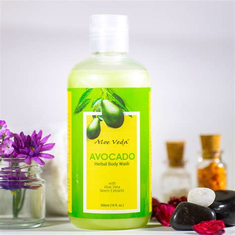Avocado Herbal Body Wash | Aloe Veda