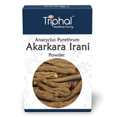 Akarkara Irani Powder - Pellitory Roots Powder | 100% Pure | Triphal