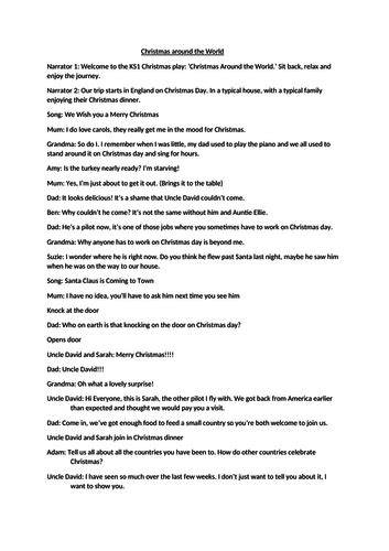 Image result for Virtual Christmas Play Script