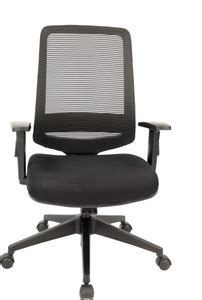 pace seating Wrap Medium Back Nylon, Fabric Office Arm Chair Price in ...