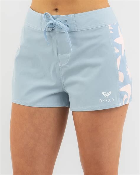 Shop Roxy PT Board Shorts In Clear Sky Cool Character - Fast Shipping ...