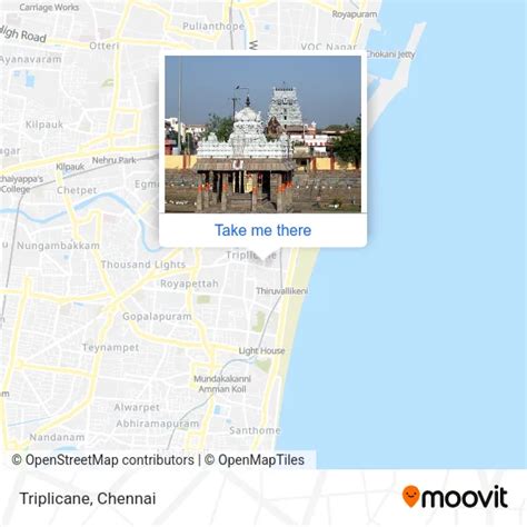 Triplicane stop - Routes, Schedules, and Fares