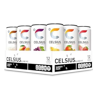 CELSIUS Assorted Flavors Official Variety Pack, India | Ubuy