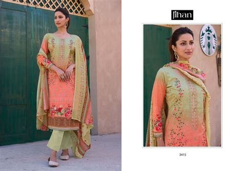 Jihan Bin Saeed Embroidered Dress Material Collection