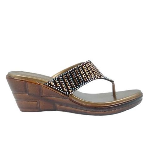 Shoe On Cart Trendy Classic Design Copper Brown Color Heels - ShoeOnCart