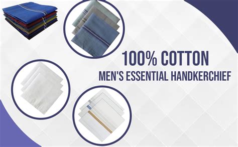 Buy S4S Men's 100% Cotton Dark Colored Handkerchiefs/Hankies (Dark ...