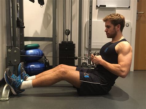 Seated Cable Row Muscles Worked