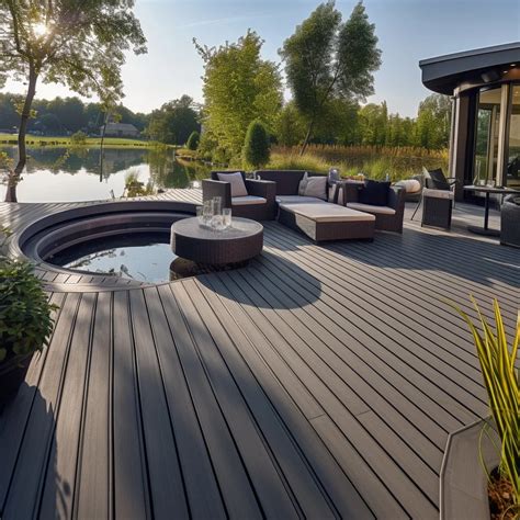 Swimming Pool Decking Wood Flooring - China Decking and Composite Decking