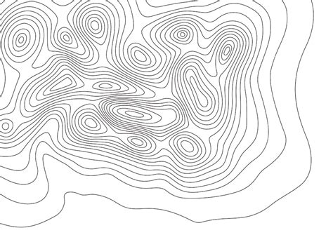 Image result for Contour Line Map