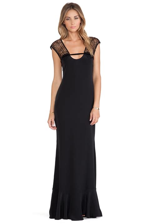 Carmella Cintia Maxi Dress in Black | REVOLVE
