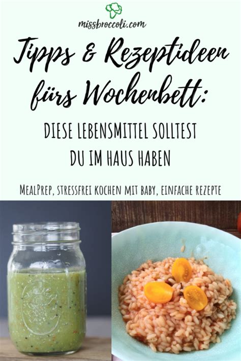 Schnelle Rezepte für frischgebackene Mamas / Ernährung in der Stillzeit ...