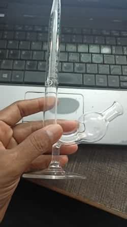 ISKO Borosilicate glass Sacrometer Tube/Fermentation tube for lab ...