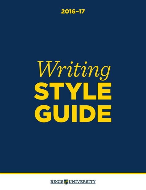 Image result for Written Style Guide