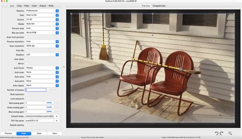 Using VueScan 的图像结果