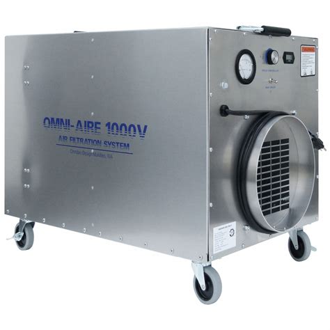 Aluminum, Negative Air Pressure/Particulate Filtration, Air Scrubber ...